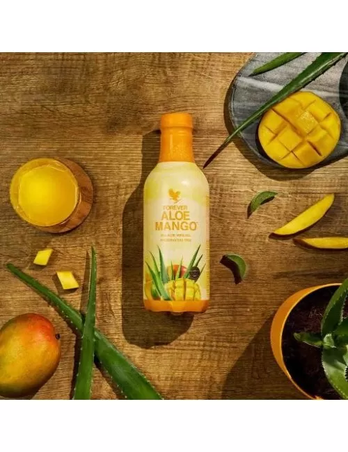 Forever - 4-Pack Forever Aloe Mango™ - Eine gesunde Portion Urlaub - 4 x 1 Liter