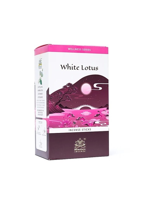 Himalaya Incense - Räucherstäbchen - Wellness Serie - Weißer Lotus - 15gr