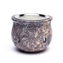 Räuchergefäß - Kombi inkl. Aromalampe & Duftlampe - Speckstein - XXL bauchig ca. 14cm