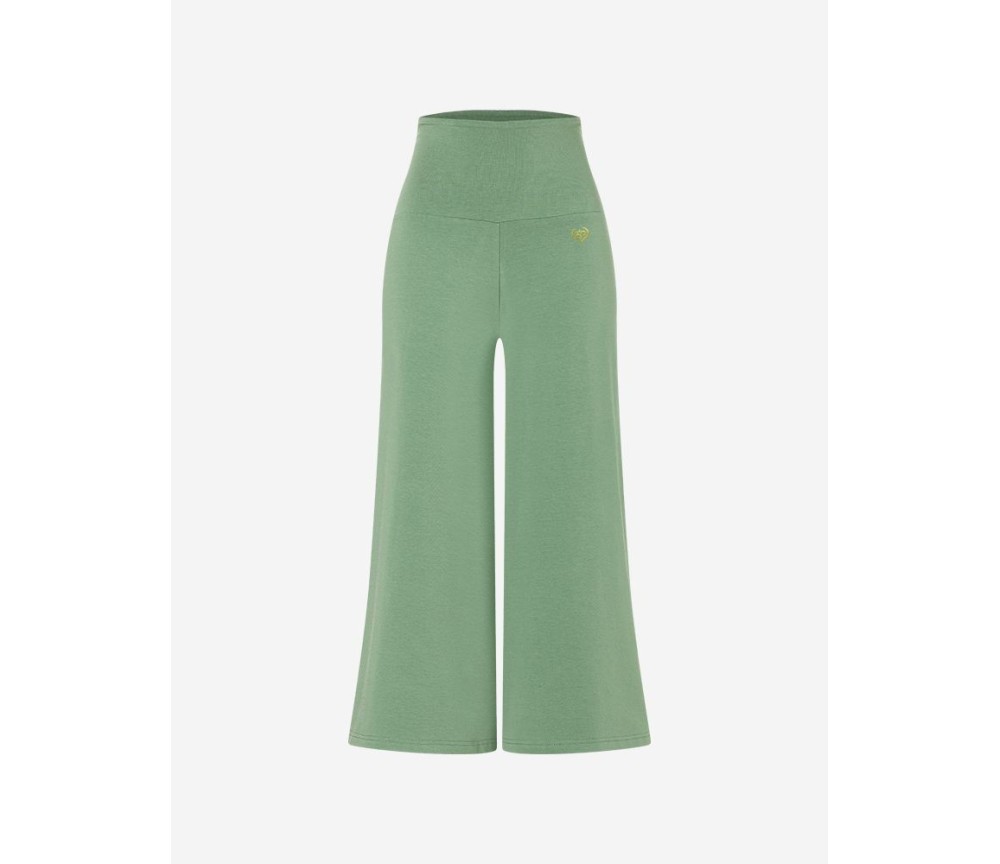 Spirit of OM - Hose Culotte Devi - morgentaugrün