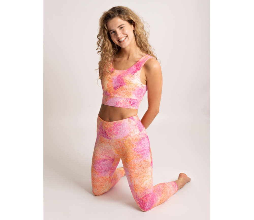 Spirit of OM - Yoga Bra Hatha Madhu - fuchsia