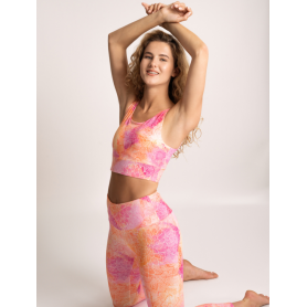 Spirit of OM - Yoga Bra Hatha Madhu - fuchsia