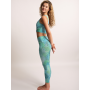 Spirit of OM - Yoga Leggings 7/8 Madhu - kristallblau