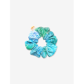 Spirit of OM - Scrunchie Madhu - kristallblau