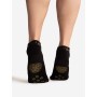 Spirit of OM - rutschfeste Yoga Socken - Adhara - schwarz