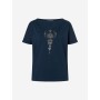 Spirit of OM - Shirt Eka Padma - tiefblau