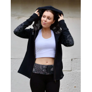 Spirit of OM - Sweatjacke Maui Nava - schwarz
