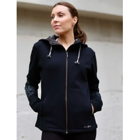 Spirit of OM - Sweatjacke Maui Nava - schwarz