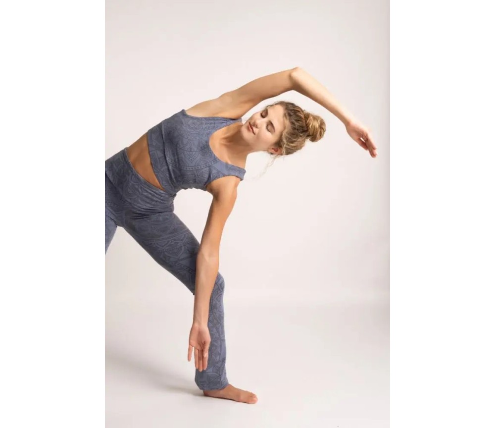 Spirit of OM - Yoga Hose Guna - enzianblau