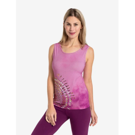 Spirit of OM - Yoga-Top - Peace OM - Viola