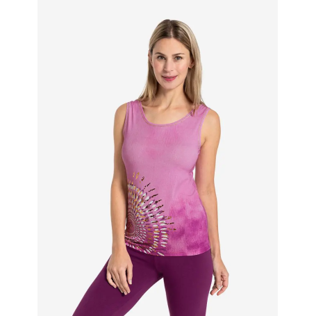 Spirit of OM - Yoga-Top - Peace OM - Viola