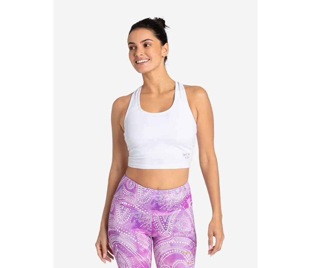 Spirit of OM - Bra ohne Polster - weiß