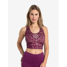 Spirit of OM - Bra Buddhi - aubergine