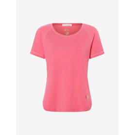 Spirit of OM - Shirt Raglan OM Herz - peach