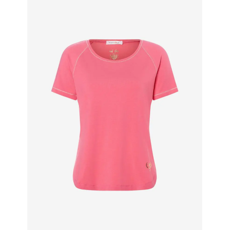 Spirit of OM - Shirt Raglan OM Herz - peach