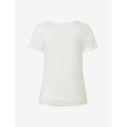 Spirit of OM - Raglan-Shirt Kurzarm Peace-Love - natur/schwarz/gold