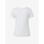 Spirit of OM - Raglan-Shirt Yoga Flower - weiß/blau/gold