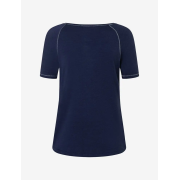 Spirit of OM - Shirt Raglan Bambus - dunkelblau