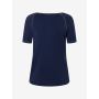 Spirit of OM - Shirt Raglan Bambus - dunkelblau