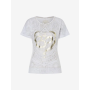 Spirit of OM - Shirt OM Time - weiß/gold
