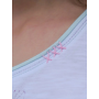 Spirit of OM - Shirt Lotus Aquarell - weiß/bunt