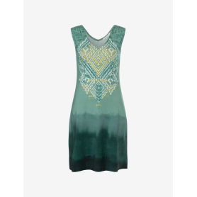 Spirit of OM - Kleid Bakti - green/smaragd