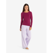 Spirit of OM - Langarm-Shirt Mabu Chakra - berry