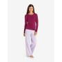 Spirit of OM - Langarm-Shirt Mabu Chakra - berry