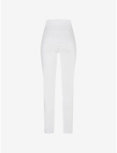 Spirit of OM - Yogahose mit Rockbund - weiß