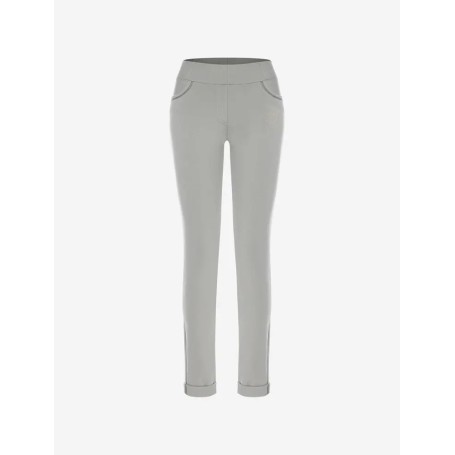 Spirit of OM - Jegging - kieselgrau
