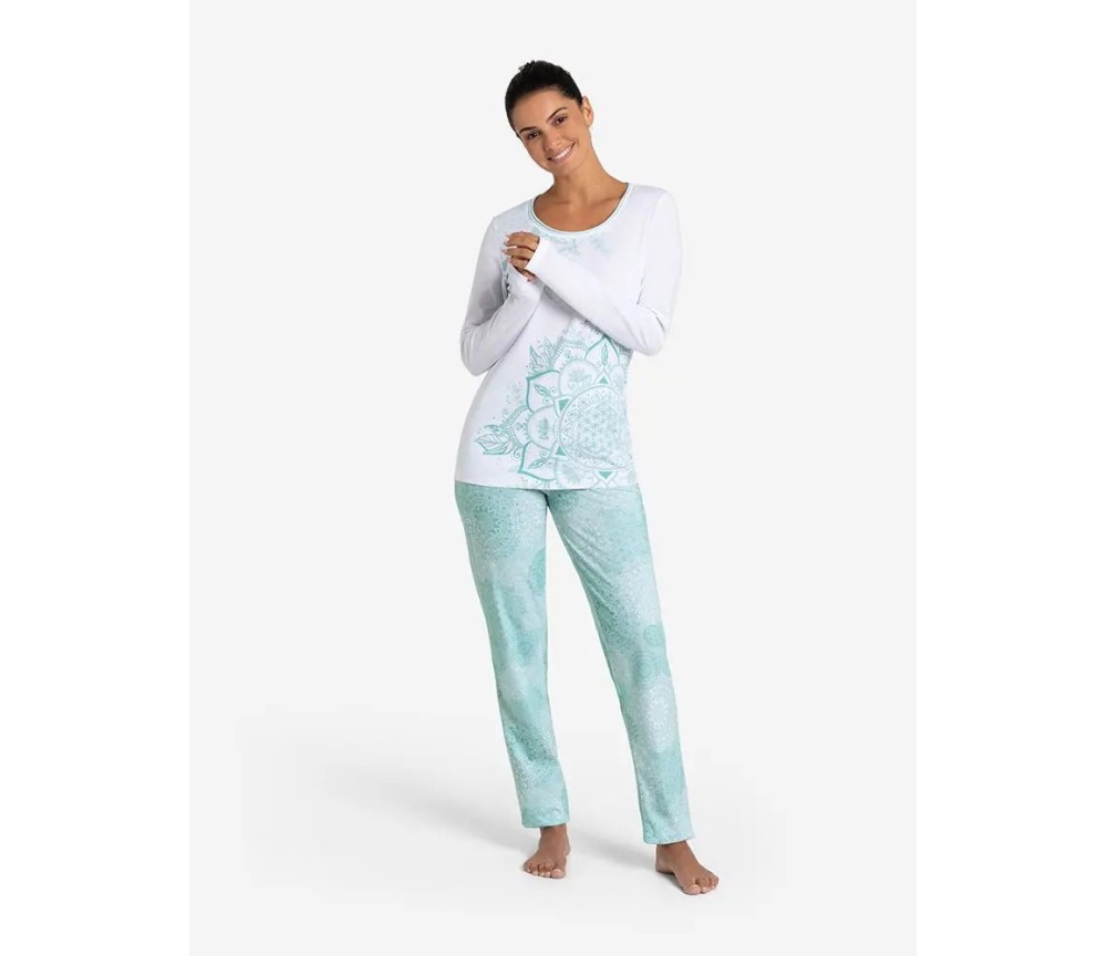 Spirit of OM - Pyjama-Hose - mint