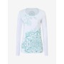 Spirit of OM - Pyjama-Longsleeve Shirt - weiß/mint