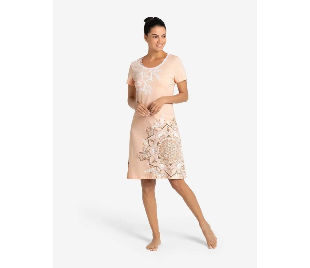 Spirit of OM - Nachthemd - apricot