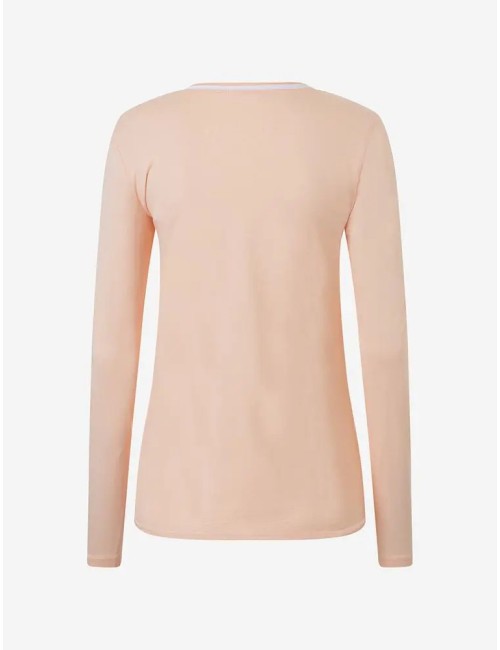 Spirit of OM - Pyjama-Longsleeve Shirt - apricot/sahara