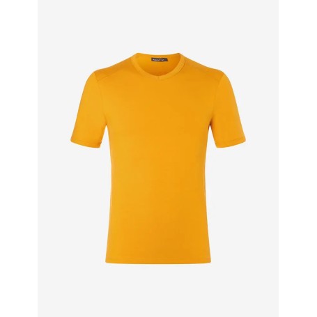 Spirit of OM - T-Shirt Bambus - maisgelb