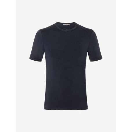 Spirit of OM -  T-Shirt Bambus - dunkelblau