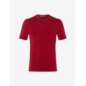 Spirit of OM - T-Shirt Bambus - bordeaux