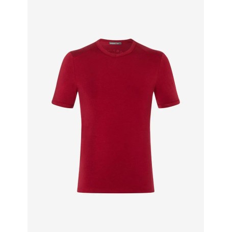 Spirit of OM - T-Shirt Bambus - bordeaux