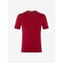 Spirit of OM - T-Shirt Bambus - bordeaux