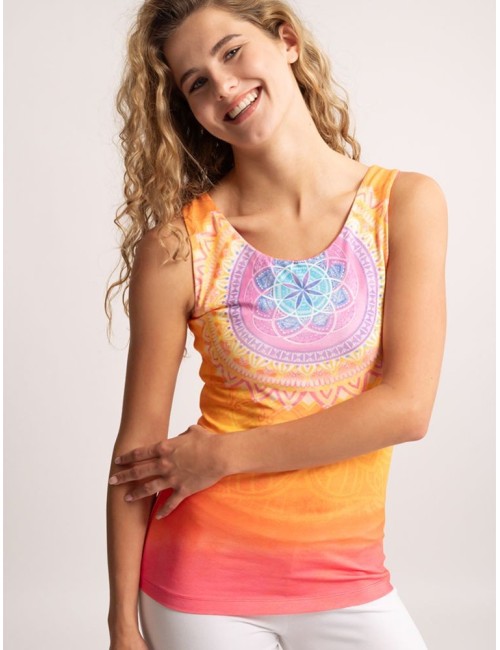 Spirit of OM - Yoga Top Varnah - mango
