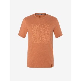 Spirit of OM - T-Shirt men - Ethno - orange-braun
