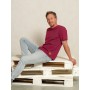 Spirit of OM - T-Shirt men OM - bordeaux