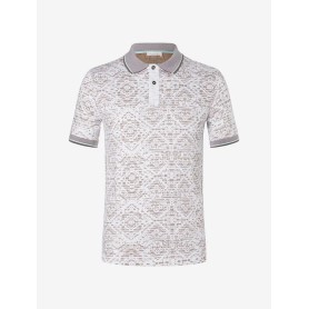 Spirit of OM - Polo-Shirt - naturweiß/chai