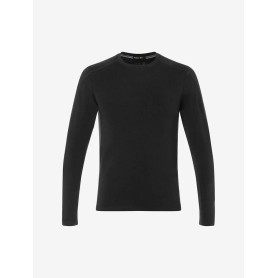 Spirit of OM - Longsleeve Bambus - schwarz