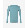 Spirit of OM - Leinen Longsleeve Niagara - niagara-blau