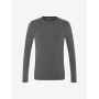 Spirit of OM - Longsleeve Bambus - turmalingrau