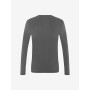 Spirit of OM - Longsleeve Bambus - turmalingrau