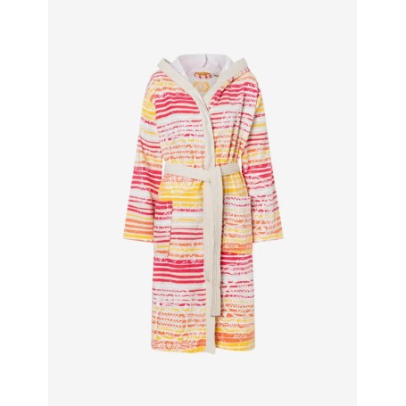 Spirit of OM - Bademantel - gelb-orange-pink