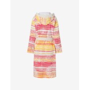 Spirit of OM - Bademantel - gelb-orange-pink