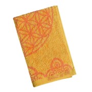 Spirit of OM - Frotteetücher Happy Flower of Life - sonnengruß/koralle